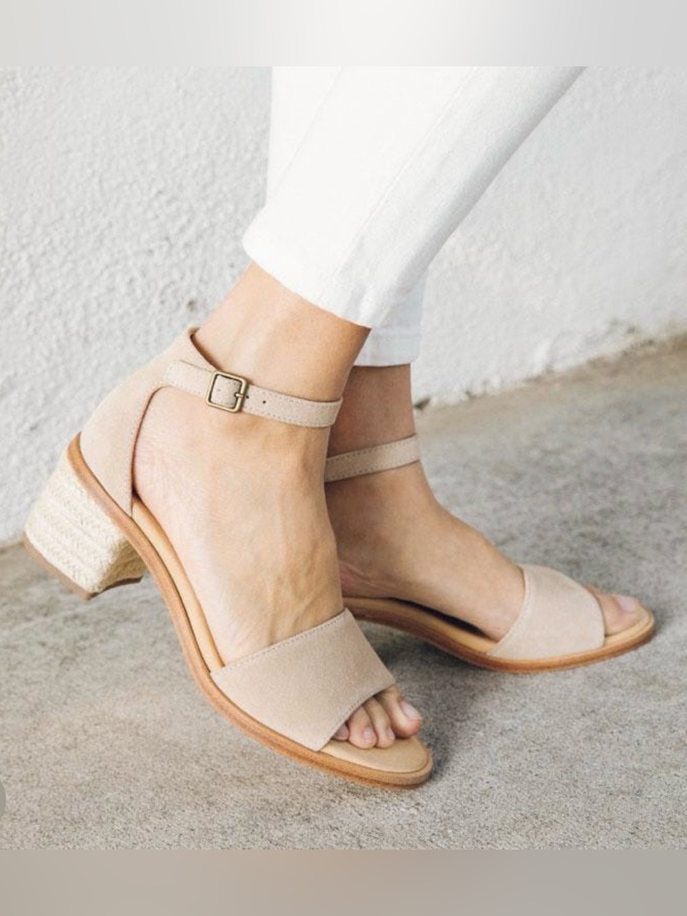 Soludos blush Sorrento sandals